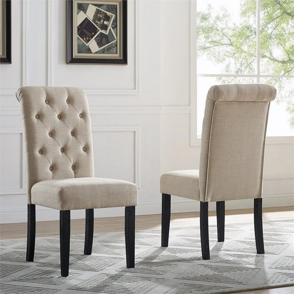 Solid Wood Dining Chair Set of 2 S732