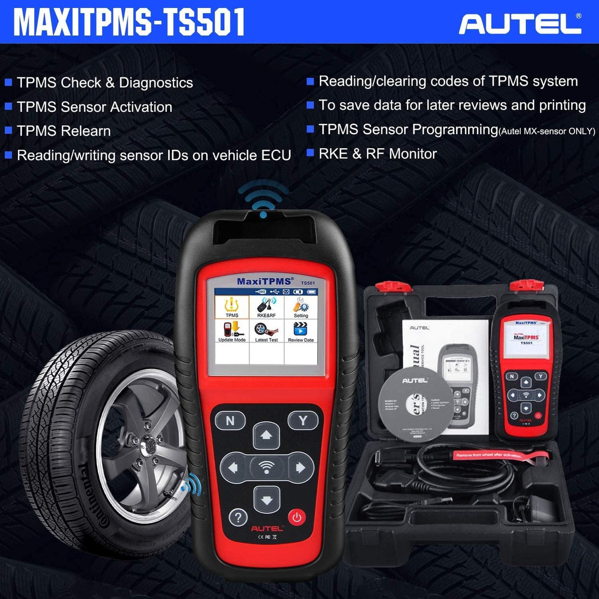 TPMS Relearn Automotive Scan Tool J137067