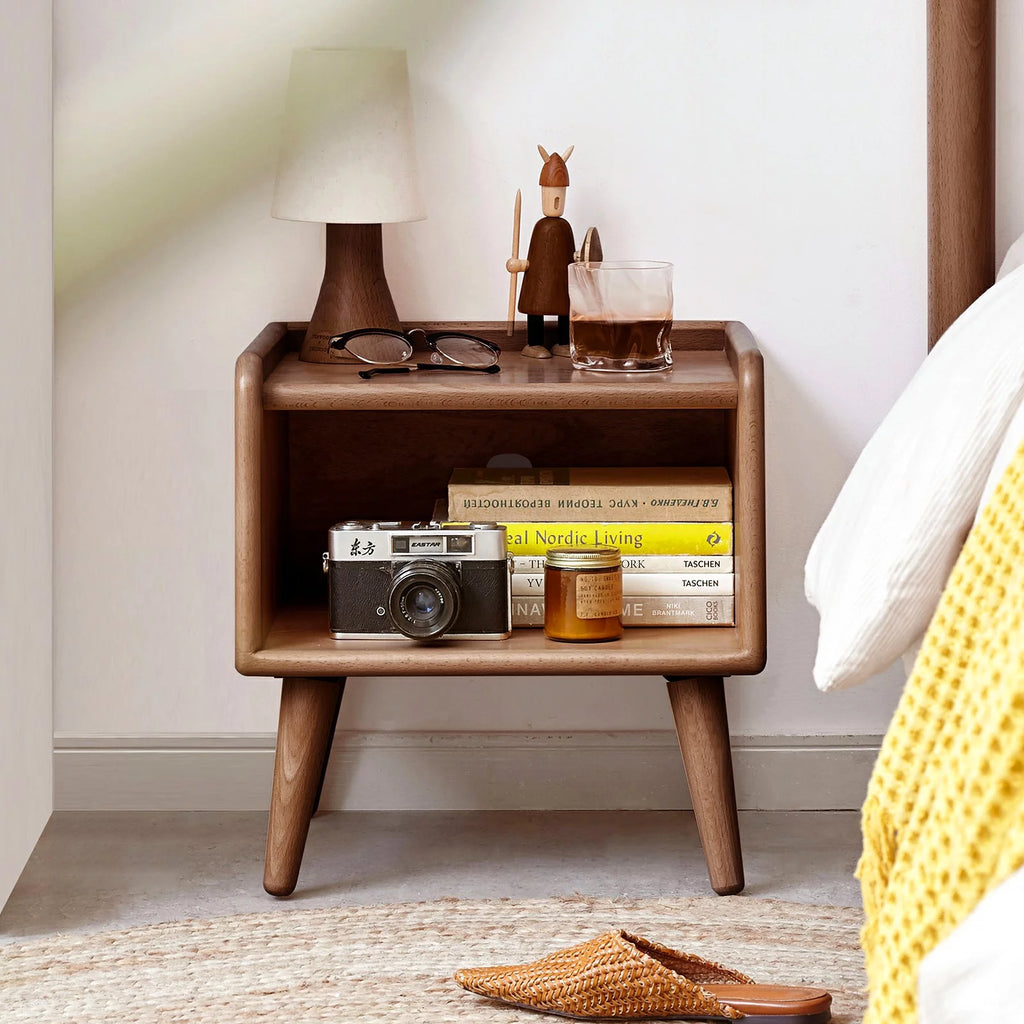 Solid Wood Nightstand F11905