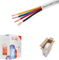 250ft 18AWG 4 Conductors CL2 Speaker Cable Wire Q1135