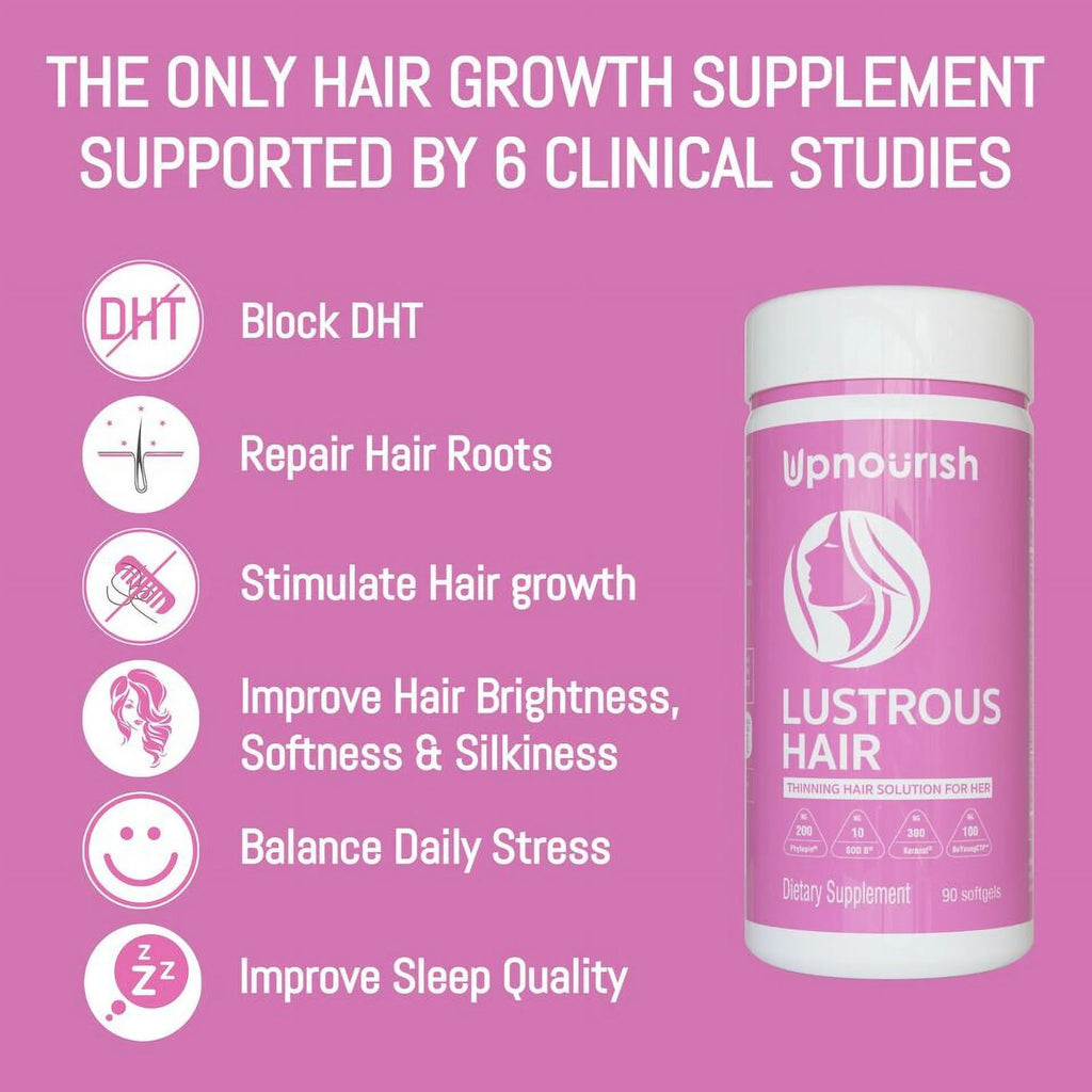 Hair Growth Vitamins 90 Softgel V6400