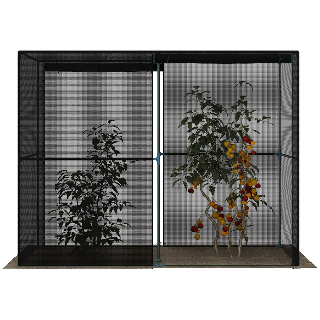 Outdoor Walk-in Crop Cage with HDPE Cover K986