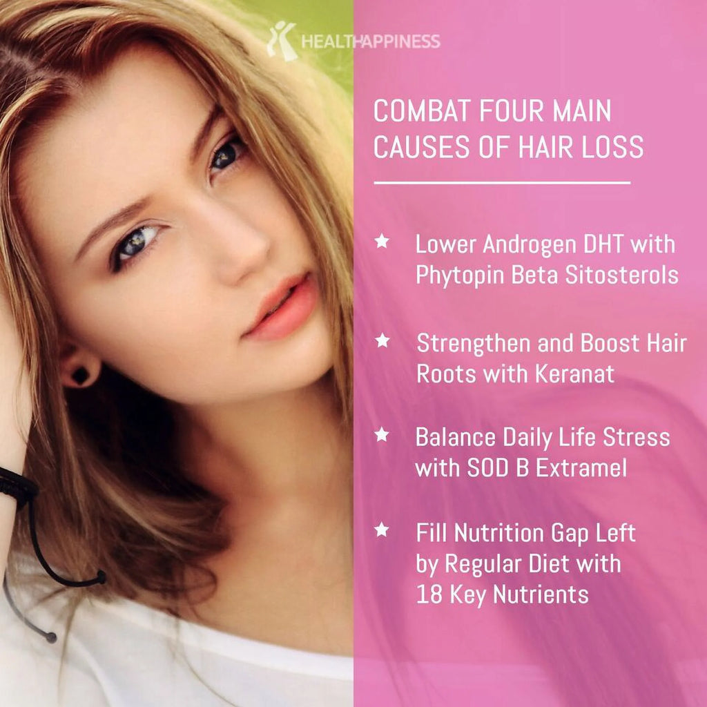 Hair Growth Vitamins 90 Softgel V6400