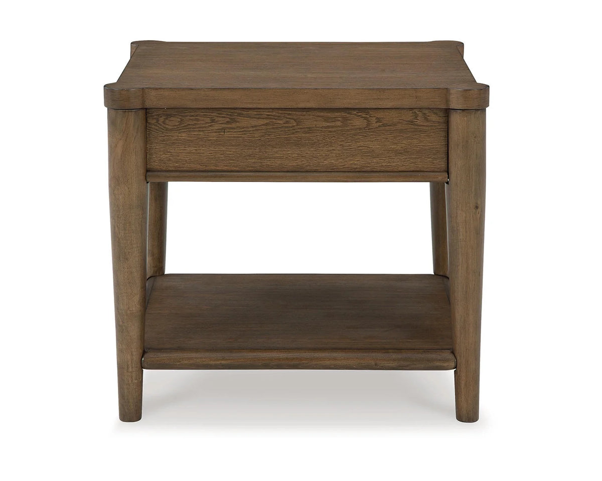 Brown End Table H307