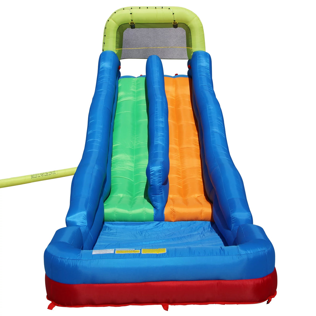 Inflatable Water Racing Slide with Climbing Wall K18653