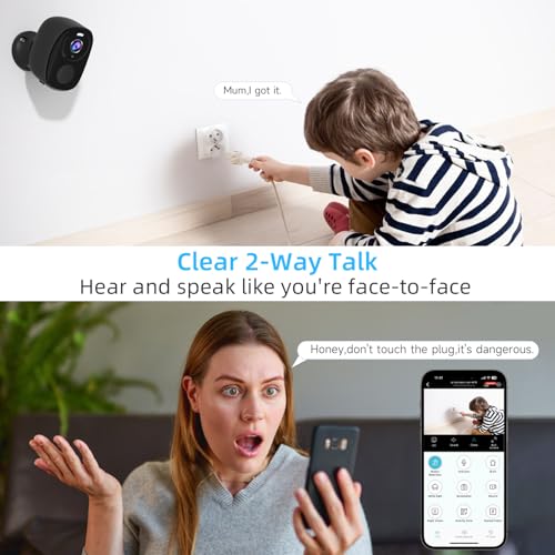 5G/2.4G Wireless Security Cameras 4Pack H622563