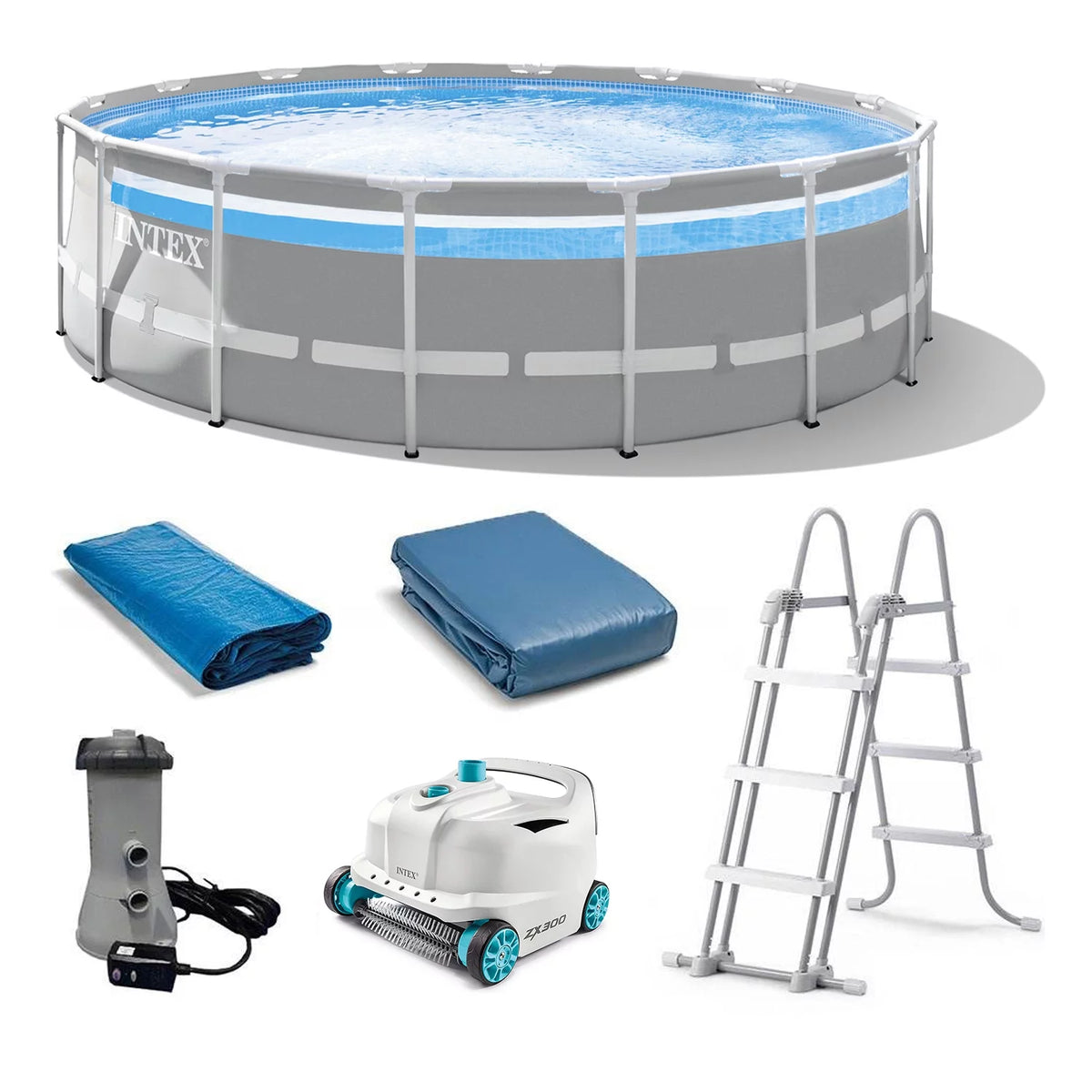 16ft x 48in Above Ground Swimming Pool Set P190232