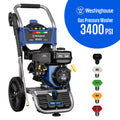 2700-PSI 2.3-GPM Gas Pressure Washer with 4 Nozzles K81391