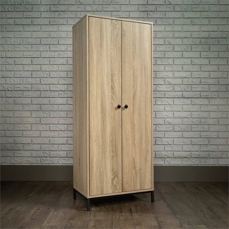 Tall Wood Storage Cabinet J381370