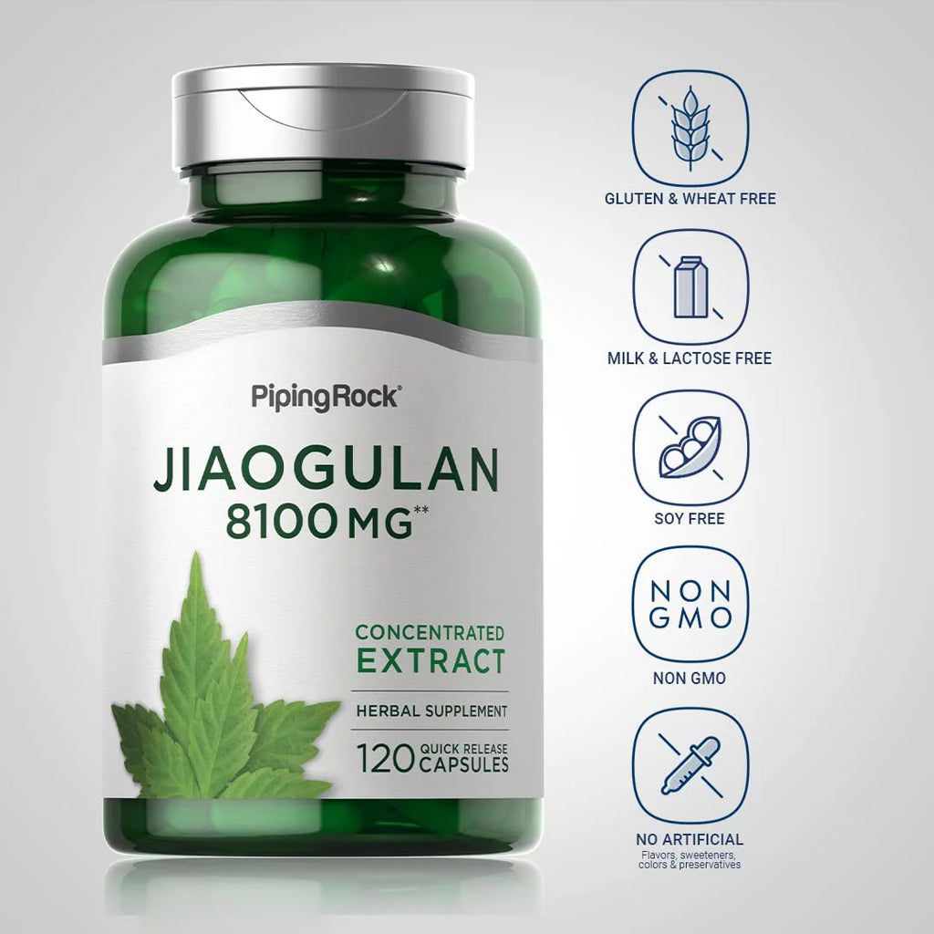 Gynostemma Leaf Extract 8100mg 120 Count Capsules W519394