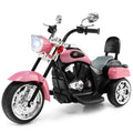 3 Wheel Kids Ride On Motorcycle 6V Battery Powered White B703