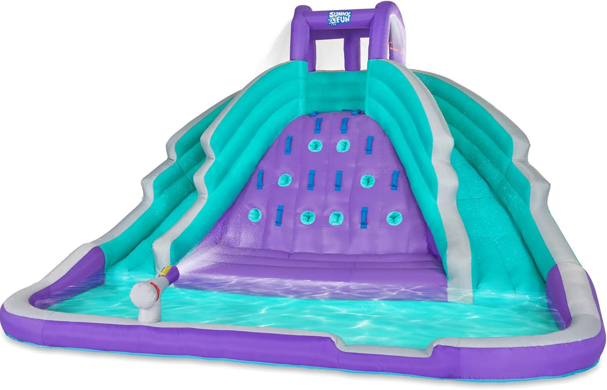 Inflatable Water Slide Park with Splash Pool H781