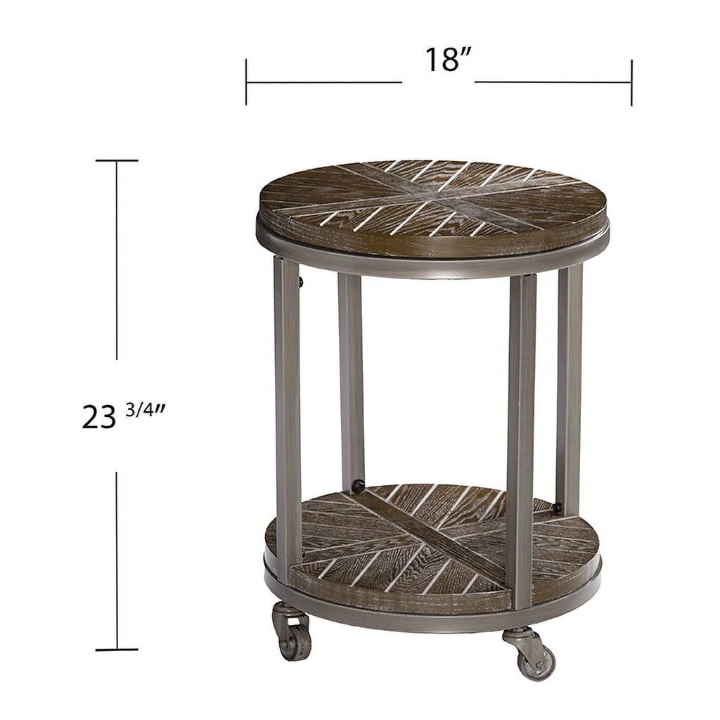 Round End Table V7455