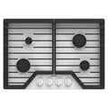4-Burners Recessed Gas Cooktop in White Q3881