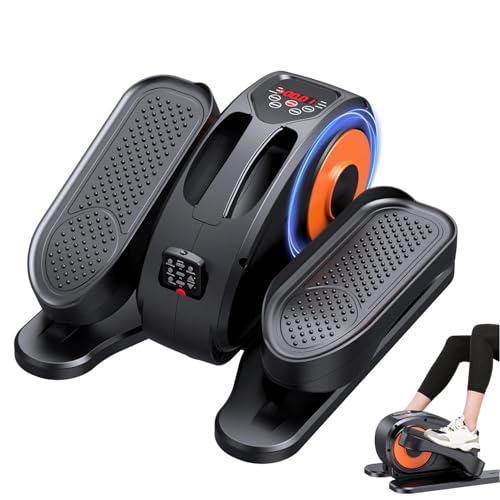 Under Desk Elliptical, Electric Seated Pedal Exerciser, 12 Adjustable Speeds K7621