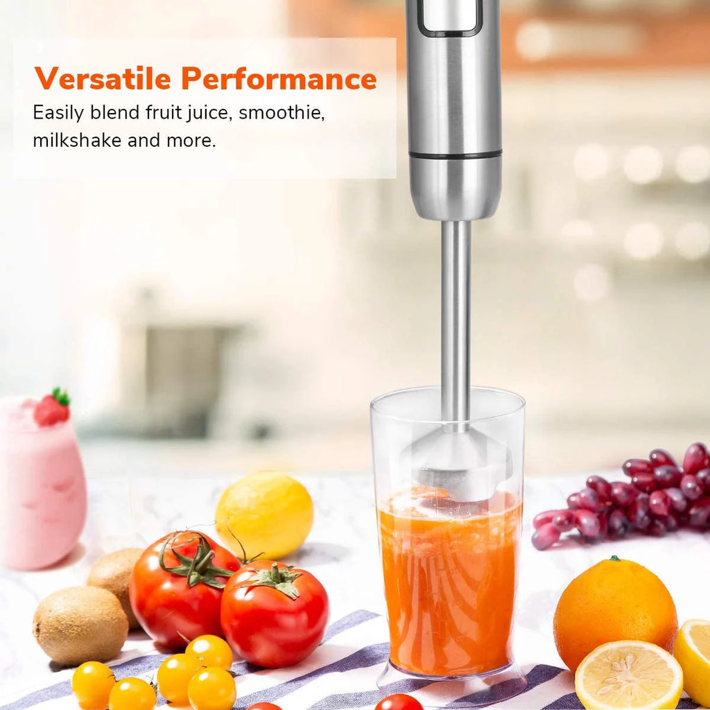500 Watt 8 Speed Stainless Steel Immersion Blender J644