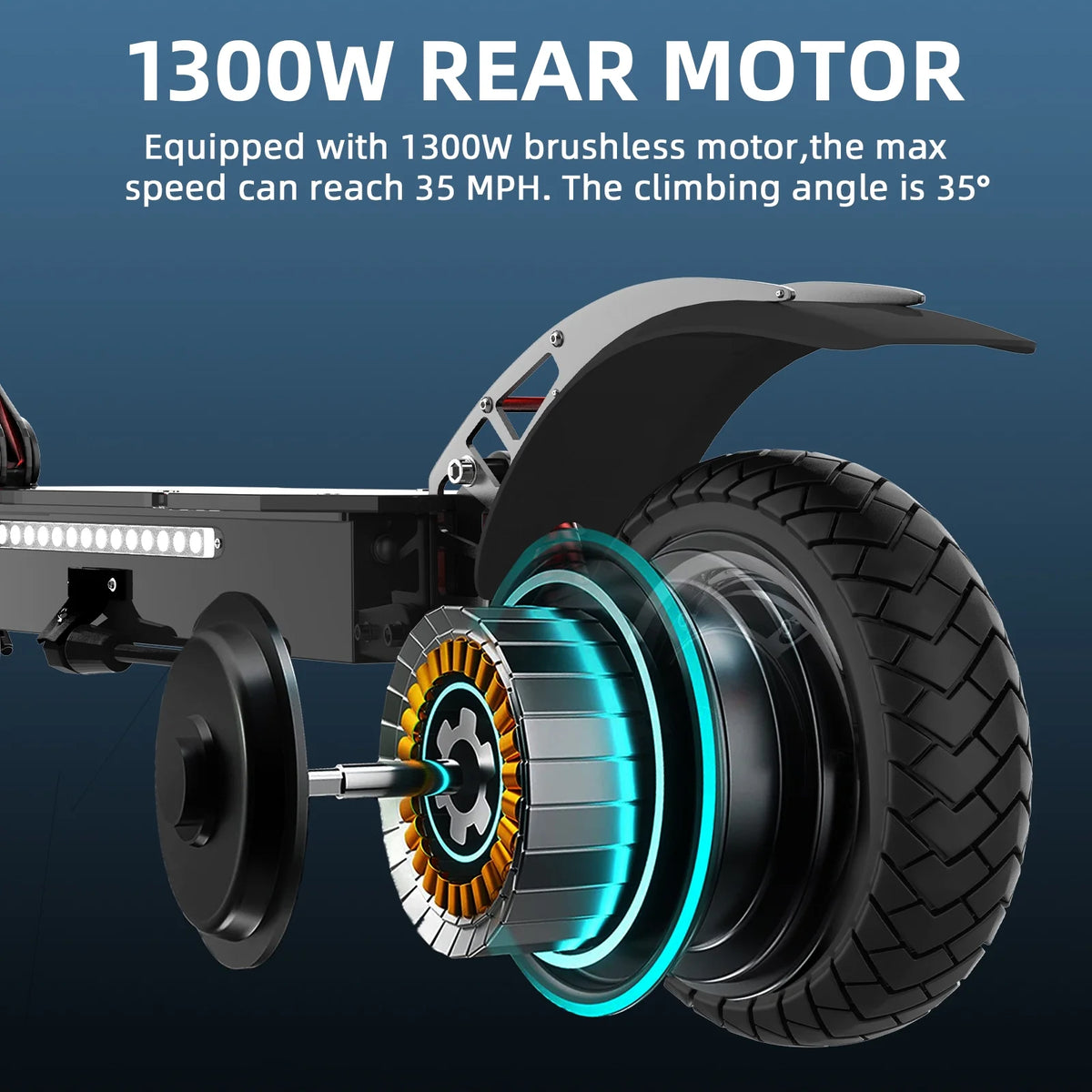 1300W Foldable Electric Scooter E67256
