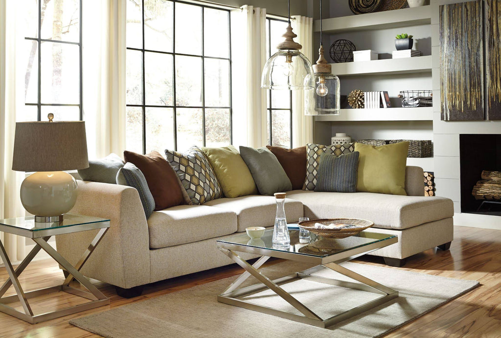 Oversized Linen Swivel Accent Chair T472759