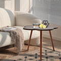 Log Color Coffee Table with Wood Legs X87193
