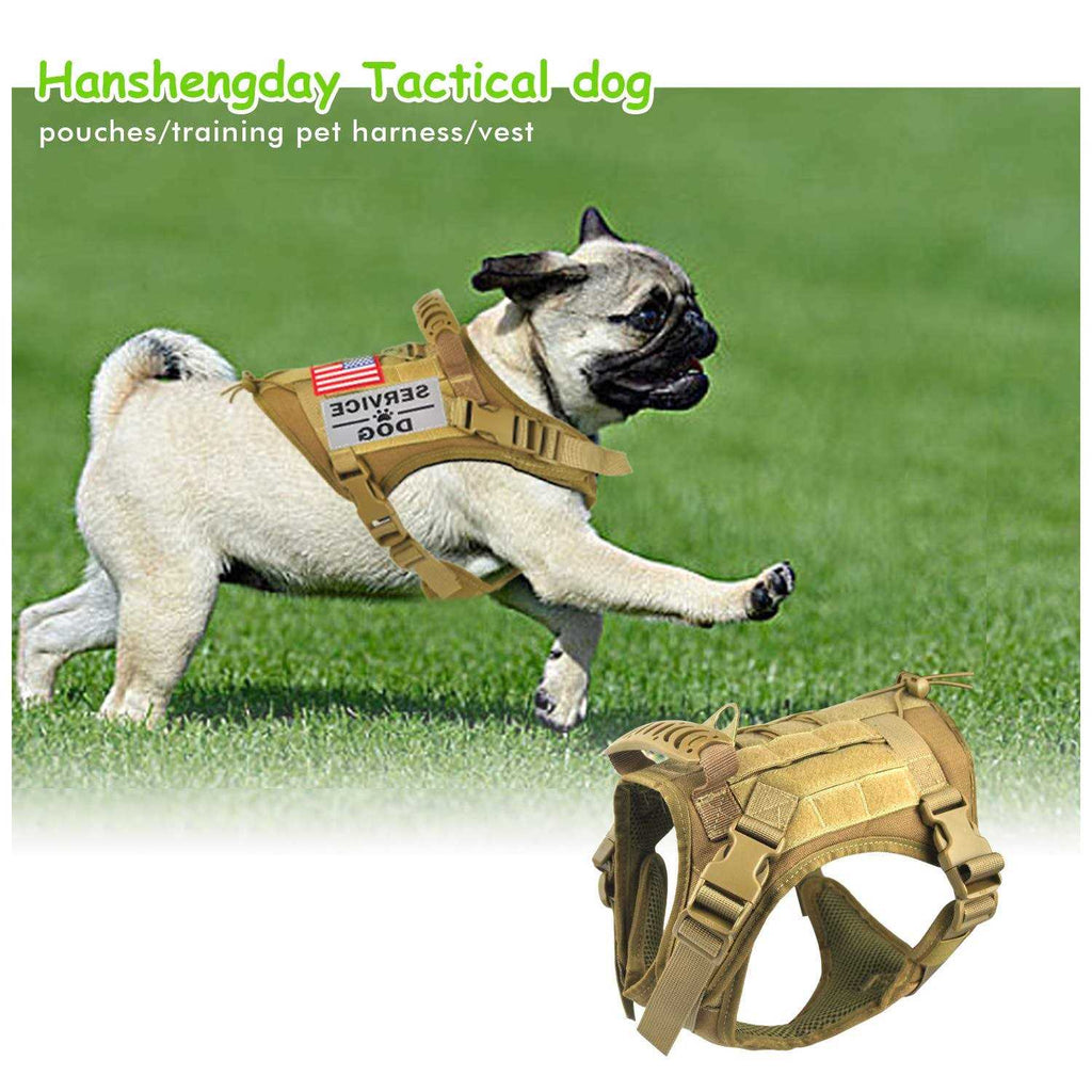 Tactical Service Dog Vest Harness with Handle T56062