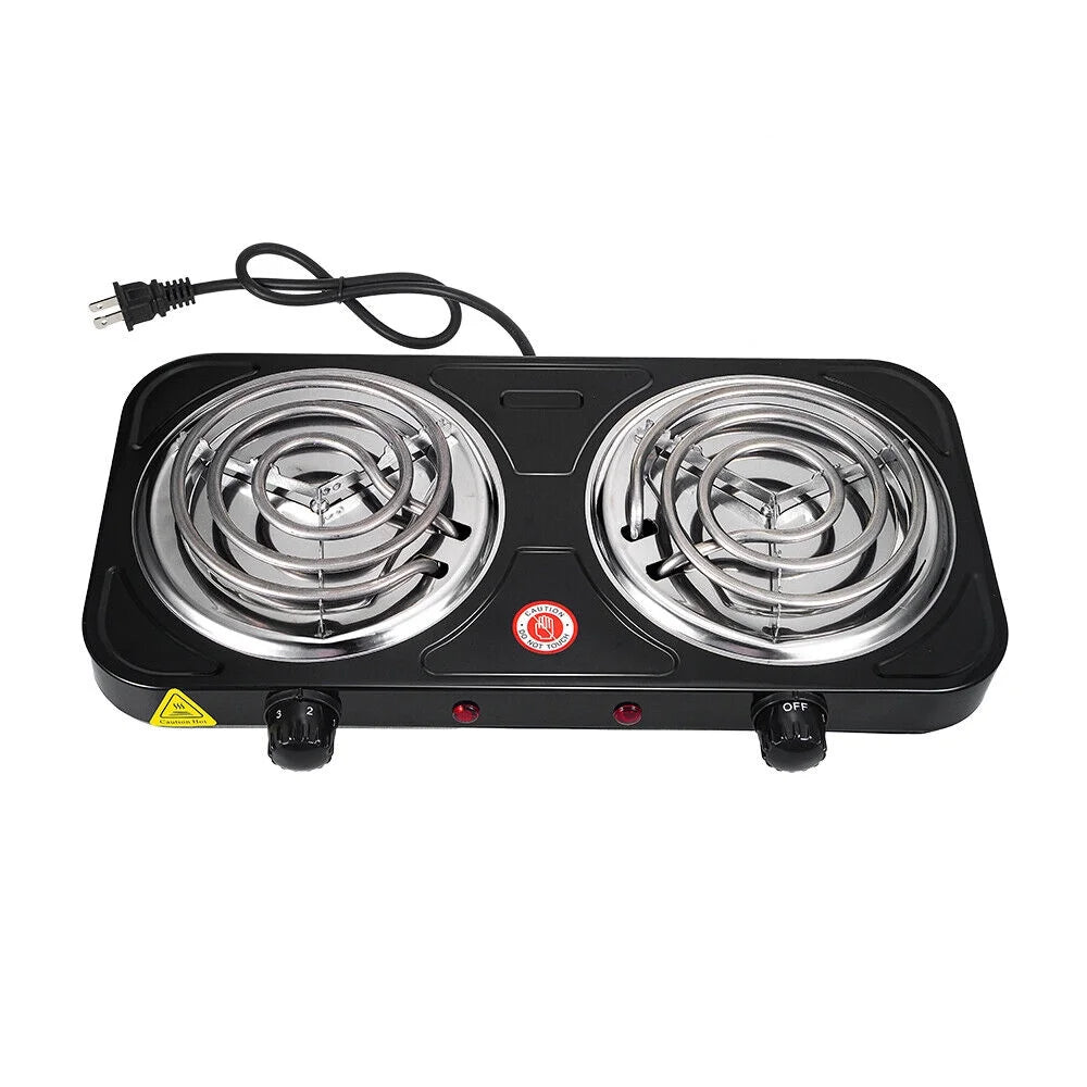 Double-burner Electric Stove Hot Plate F3574