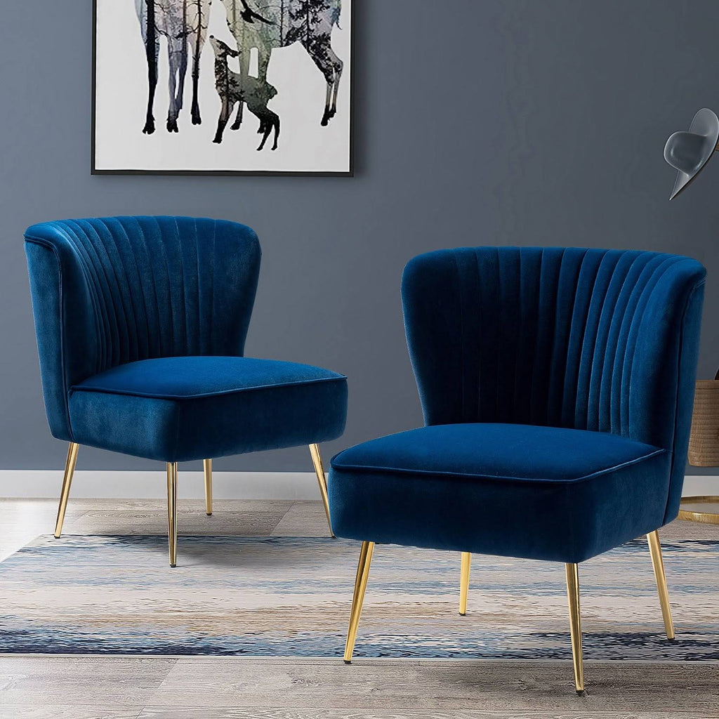 Navy Side Chair Set of 2 T446212