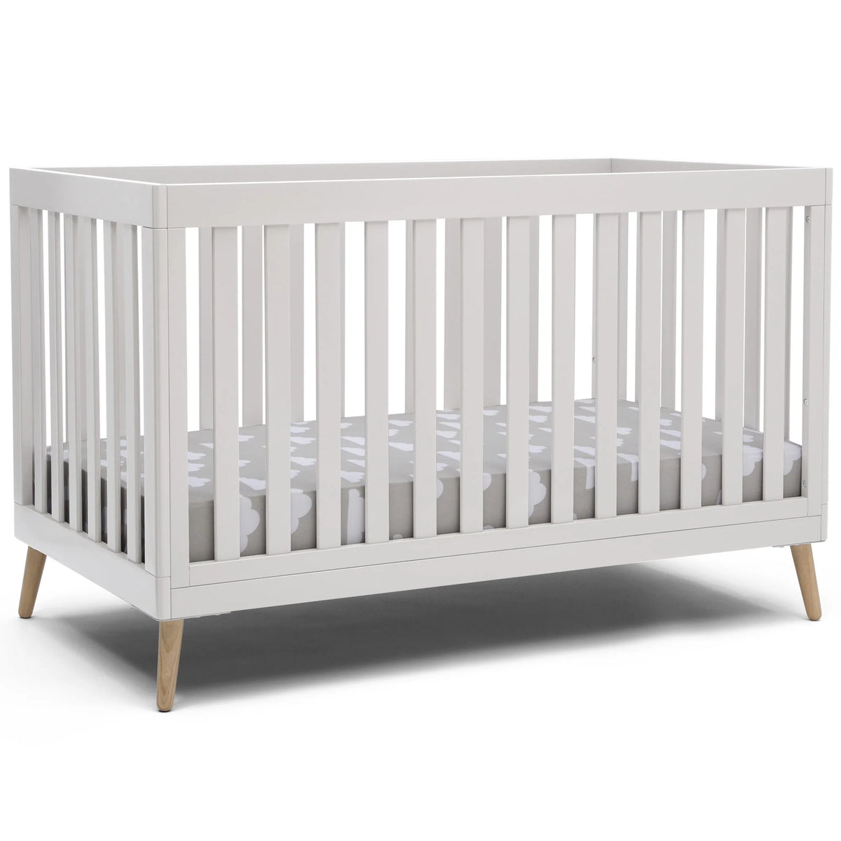 4-in-1 Convertible Baby Crib V6421