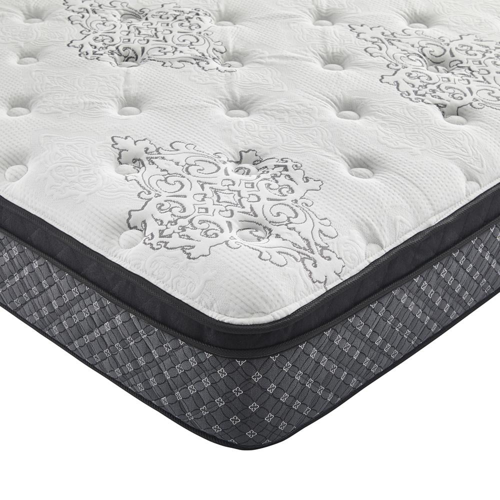 Full Mattress White and Black V8010