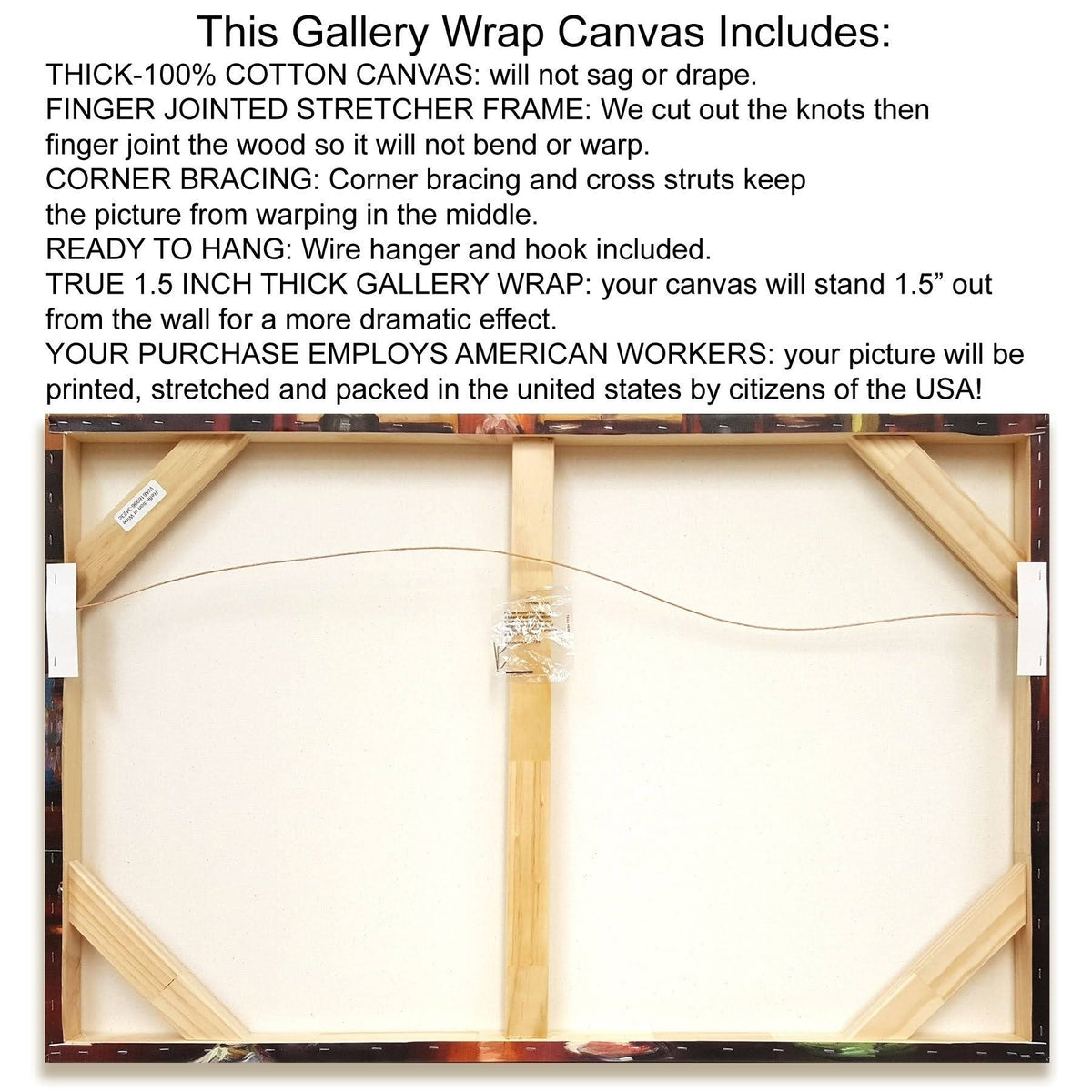 Golden Birch II with Blue Sky Giclee on Gallery Wrap Canvas X5211
