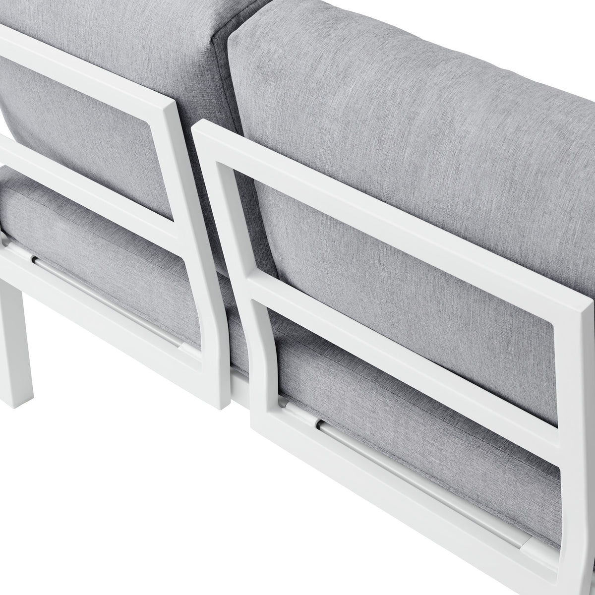 4-Piece Outdoor Chaise Sectional Set with Table T82460