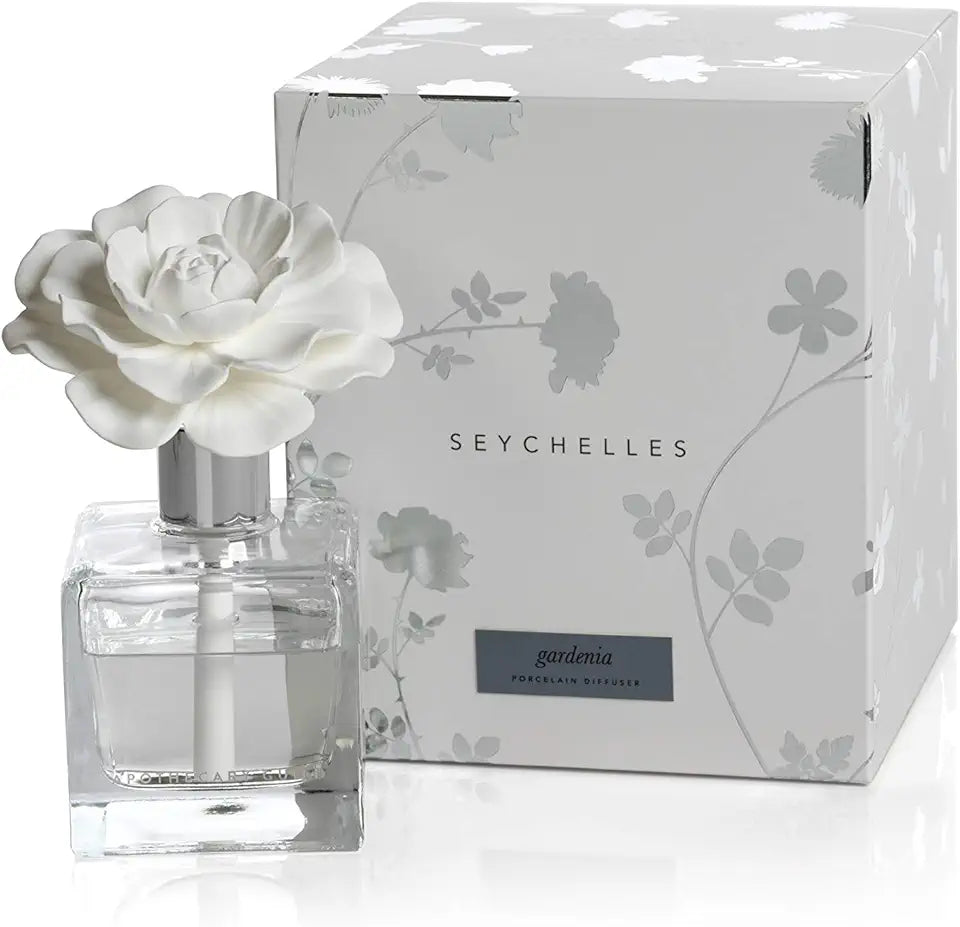 Porcelain Scented Diffuser Square Bottle B8102