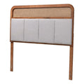 Wood & Fabric King Size Headboard P264