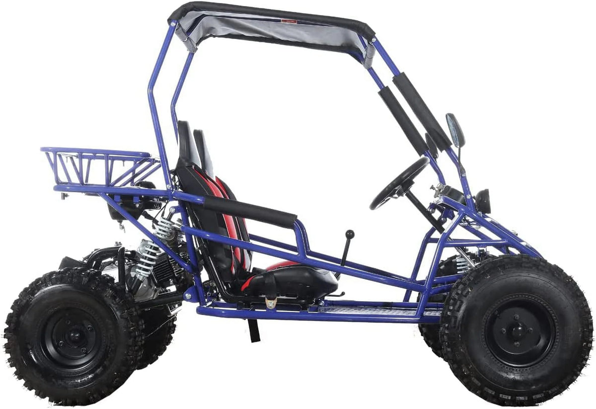 125cc Gas Powered Go Kart 3 Semi-Automatic Transmission with Reverse I330