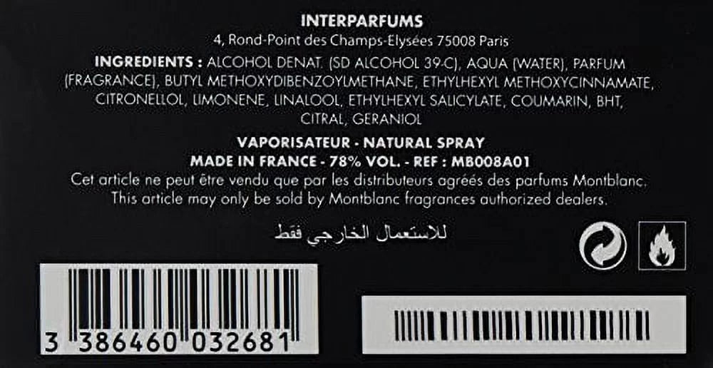 Eau De Toilette Spray 6.7 oz U588