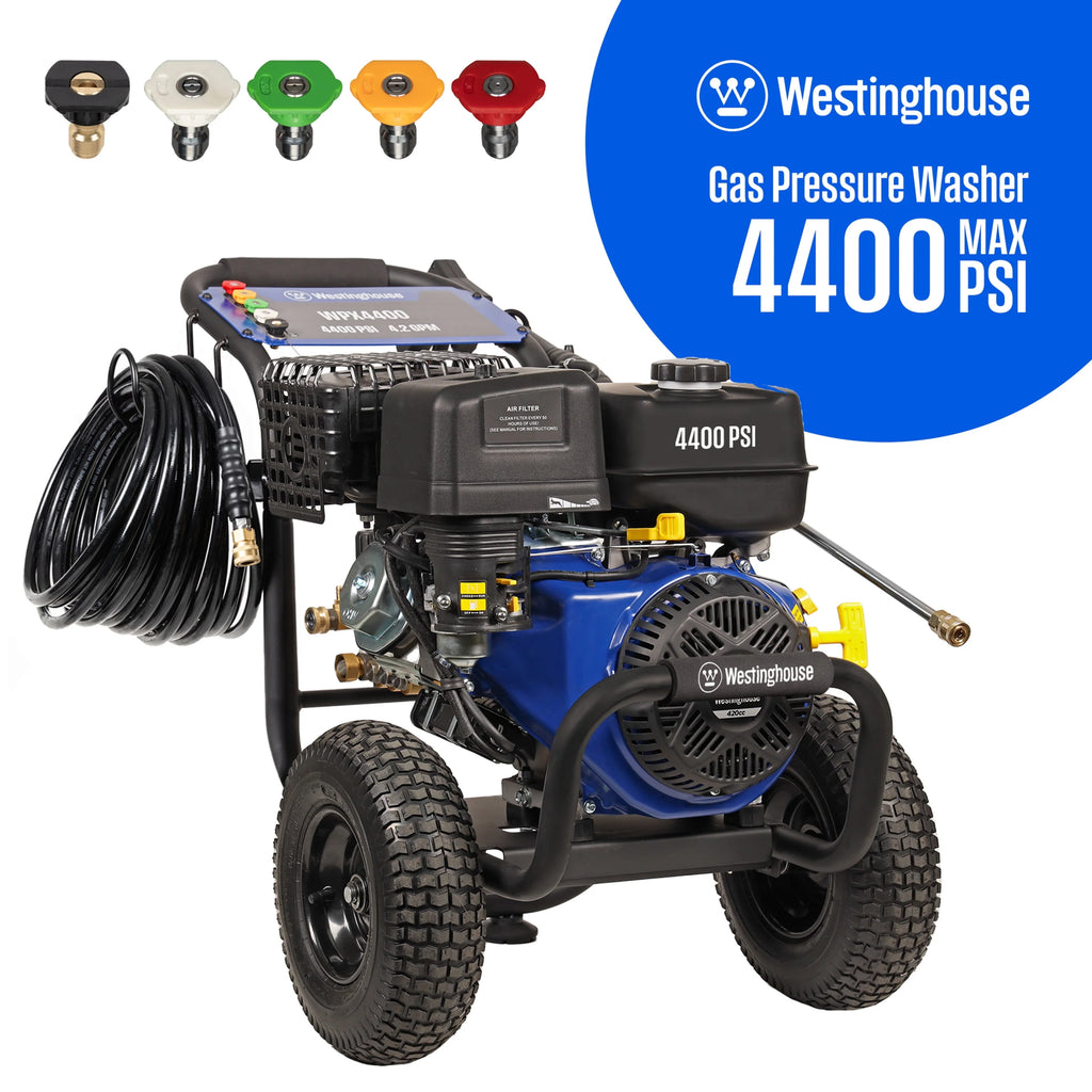 2700-PSI 2.3-GPM Gas Pressure Washer with 4 Nozzles K81391
