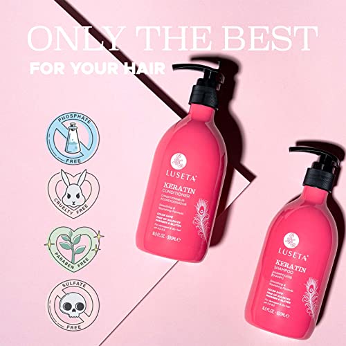 Hyaluronic Acid Moisturizing Shampoo & Conditioner Set Sulfate Free 2 x 16.9oz L77946