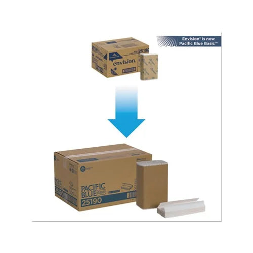 Blue Basic C-Fold Paper Towel 240/Pack A213746