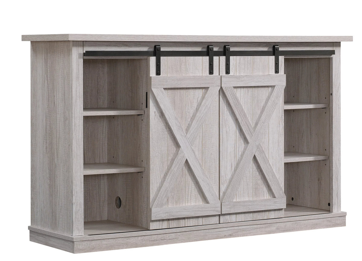 White Oak TV Stand Y621286