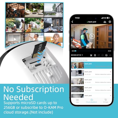 5G/2.4G Wireless Security Cameras 4Pack H622563