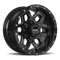 Black Milled Wheel 18x9 8x170 Q4564