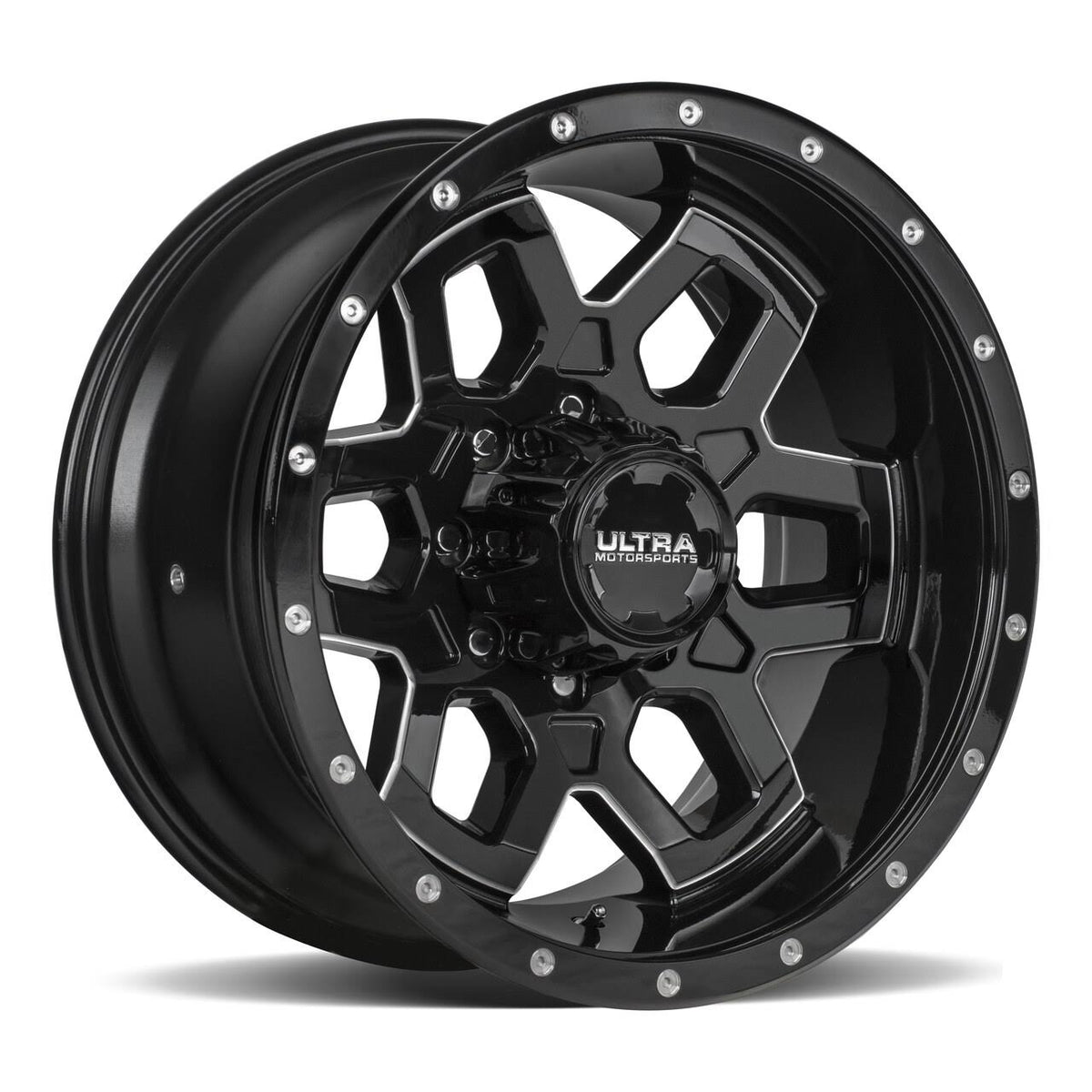 Black Milled Wheel 18x9 8x170 Q4564