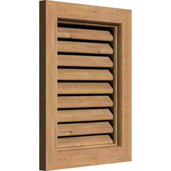 Unfinished Vertical Gable Vent H740