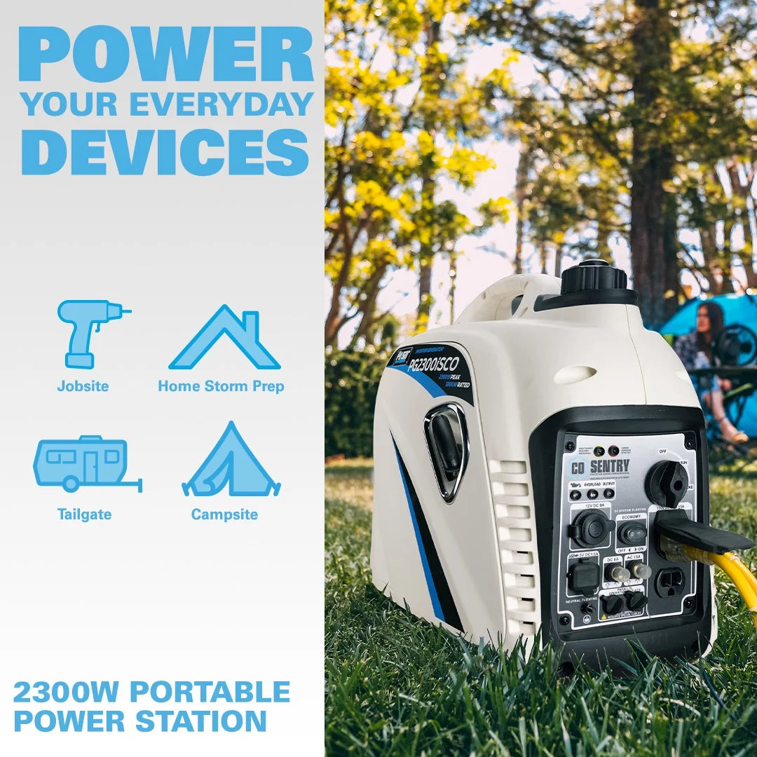 2,300-Watt Gas-Powered Inverter Generator Q37423