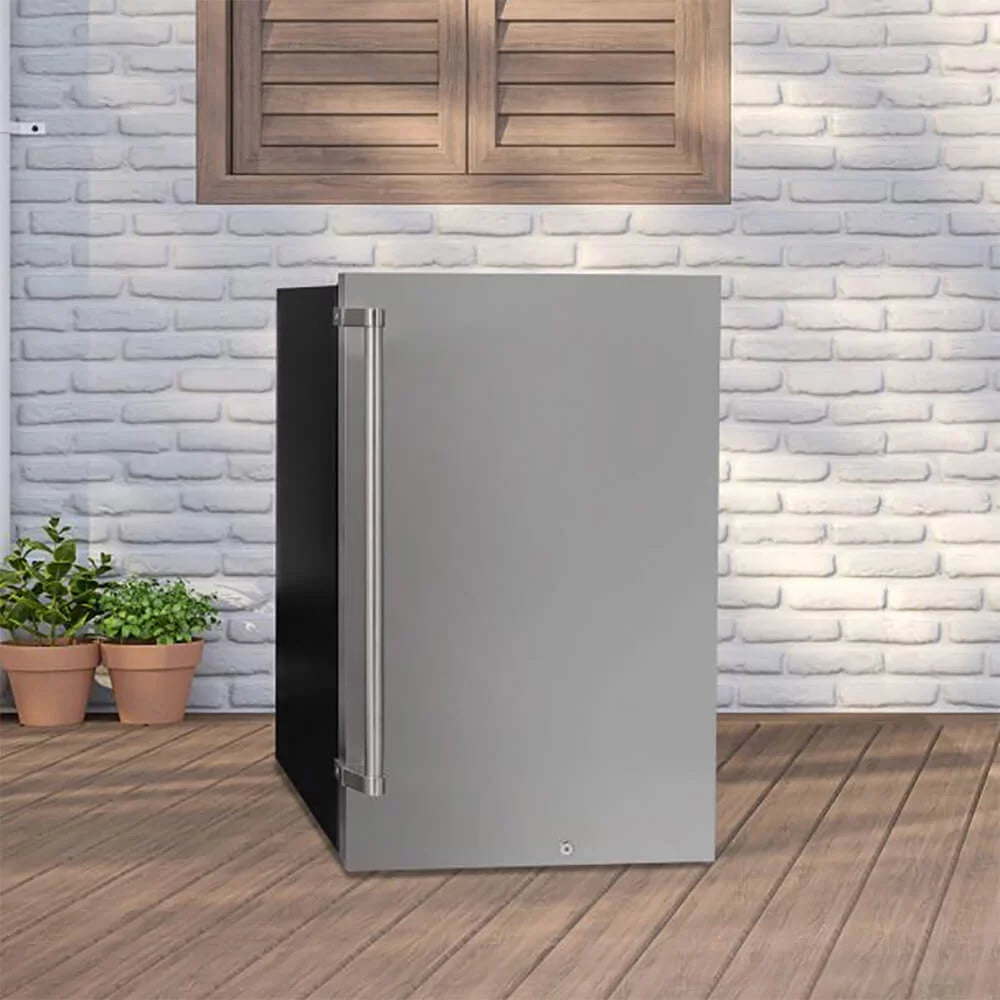 4.4 Cu. Ft. Stainless Steel Freestanding Outdoor Refrigerator Y677583