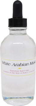 White Arabian Musk Scented Body Oil 4 oz W782359