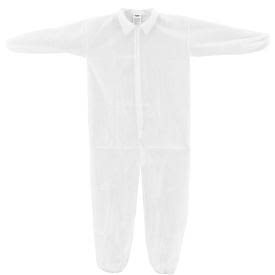 Disposable Polypropylene Coverall White X-Large N862041