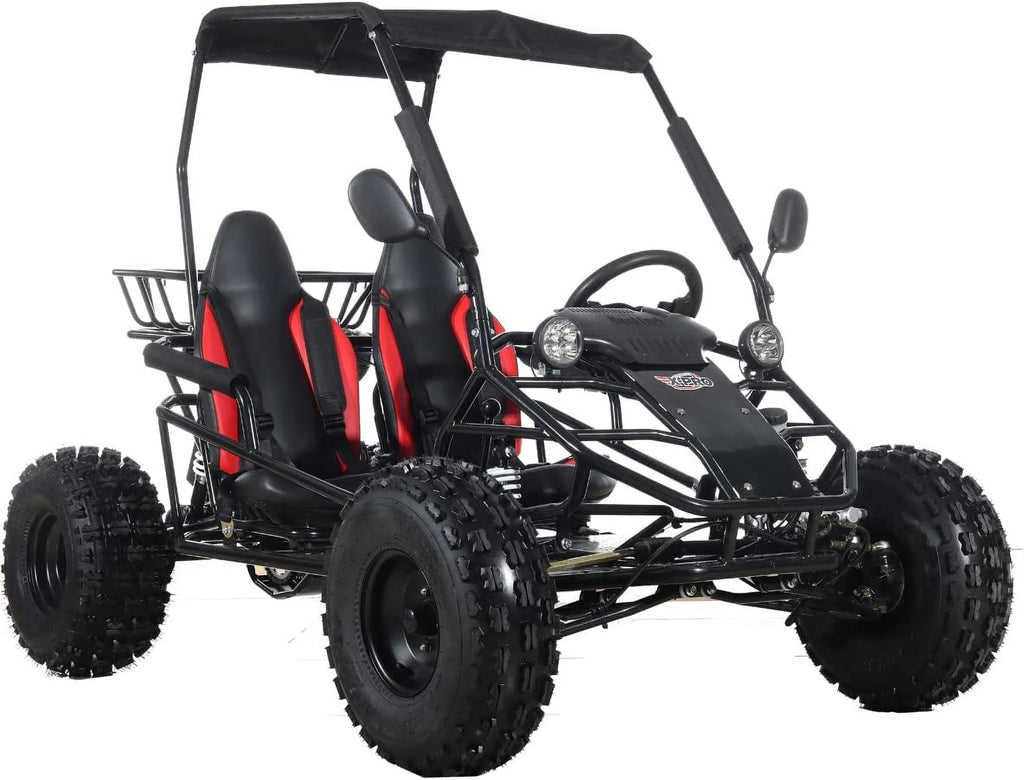 125cc Gas Powered Go Kart 3 Semi-Automatic Transmission with Reverse I330