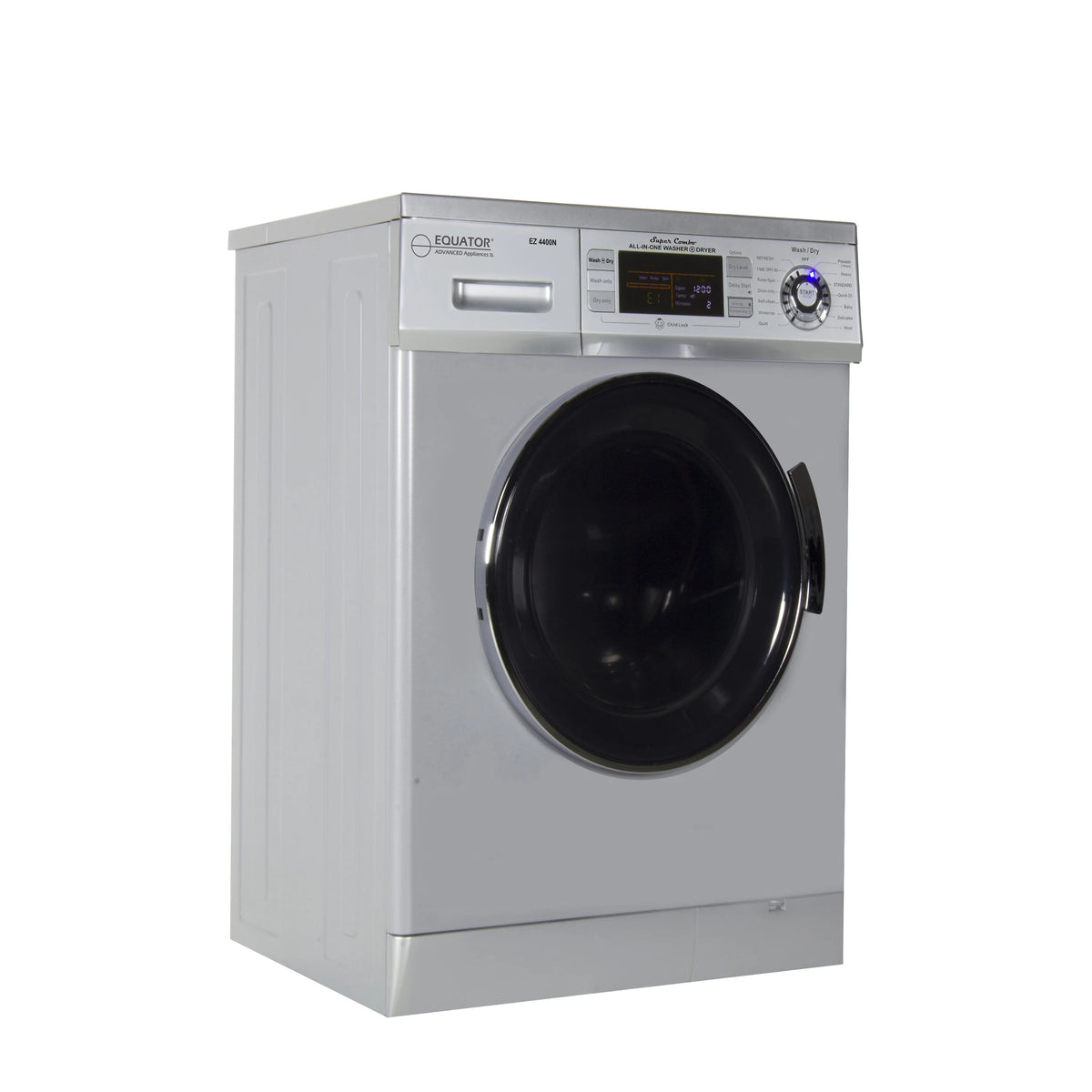 24 Inch Silver Washer Dryer Combo S30836