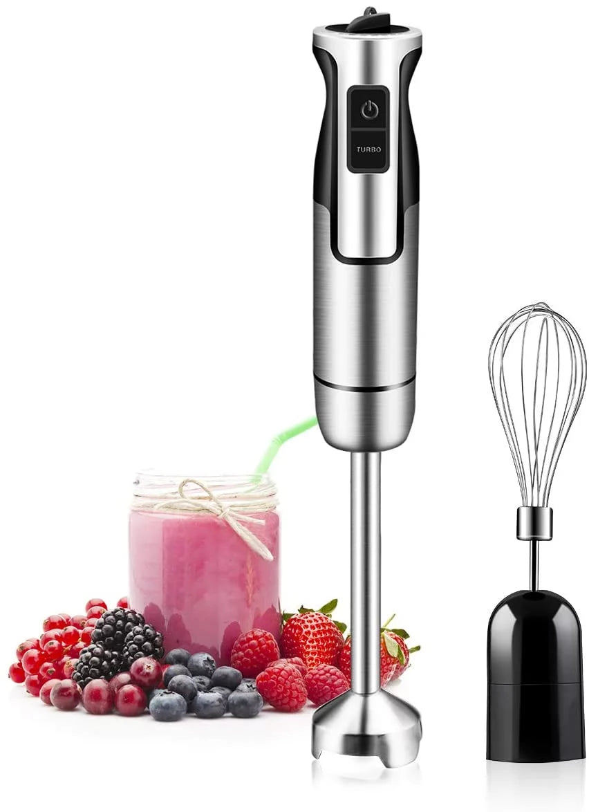 500 Watt 8 Speed Stainless Steel Immersion Blender J644