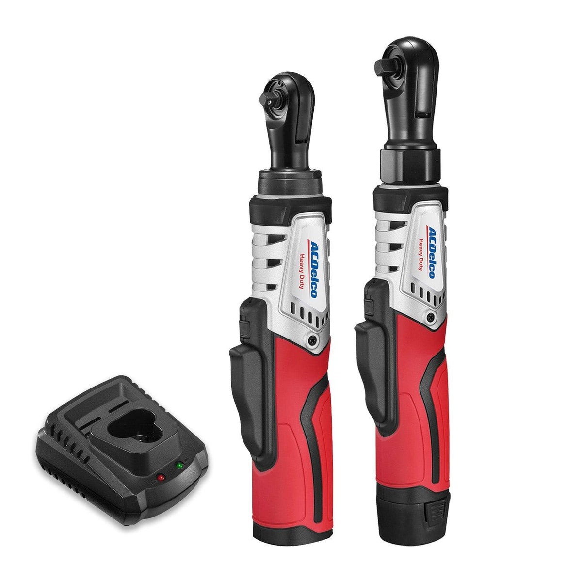 12V Li-Ion Cordless 1/4 inch & 3/8 inch Brushless Ratchet Wrench Combo Tool Kit E631211